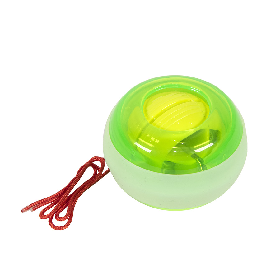 Тренажер POWER BALL, зеленое яблоко, пластик, 6х7,3см;16+, ААА Групп, Спорт,  a363-4880