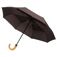 Складной зонт Unit Classic, коричневый, цена: 1265 руб.
