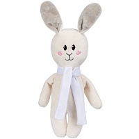 Мягкая игрушка Beastie Toys, заяц с белым шарфом, цена: 593 руб.