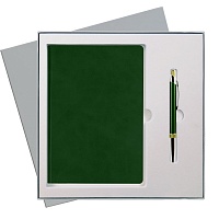 Подарочный набор Portobello/Voyage зеленый (Ежедневник недат А5, Ручка) беж. ложемент, цена: 1468 руб.