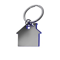 Брелок металлический Дом - Синий HH, цена: 89.09 руб.