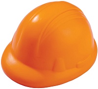 Антистресс «Каска», оранжевый, цена: 145 руб.