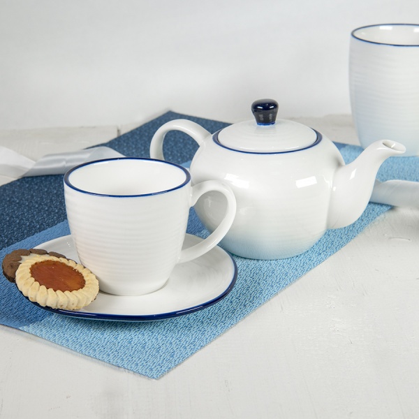 Чайная пара SEAWAVE  в подарочной упаковке, ААА Групп, Чайные и Кофейные пары, a631-1374