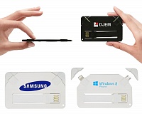 Кабели USB в форме визитки