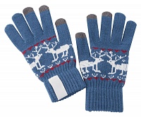 Сенсорные перчатки Raindeer, синие, цена: 390 руб.