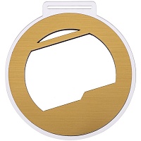 Медаль Vittoria, золотистая, цена: 230 руб.