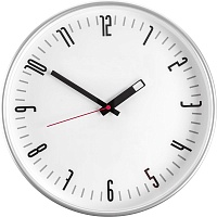 Часы настенные ChronoTop, серебристые, цена: 1090 руб.