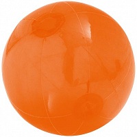 Надувной пляжный мяч Sun and Fun, полупрозрачный оранжевый, цена: 157 руб.