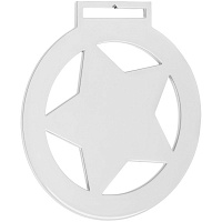 Медаль Steel Star, белая, цена: 220 руб.