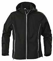 Куртка софтшелл мужская Skyrunning, черная, цена: 3620 руб.