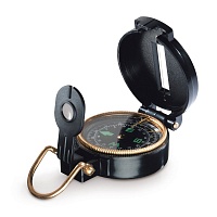 Туристический компас Azimuth, черный с золотой каймой, цена: 571 руб.