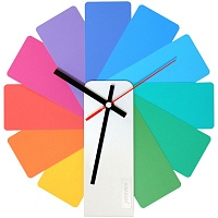 Часы настенные Transformer Clock. White & Multicolor, цена: 4917 руб.
