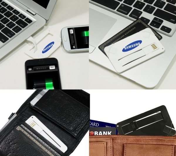 Кабели USB в форме визитки, ААА Групп, Мобильные аксессуары на заказ, 00.8042.02