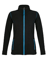 Куртка женская Nova Women 200, черная с ярко-голубым, цена: 3005 руб.