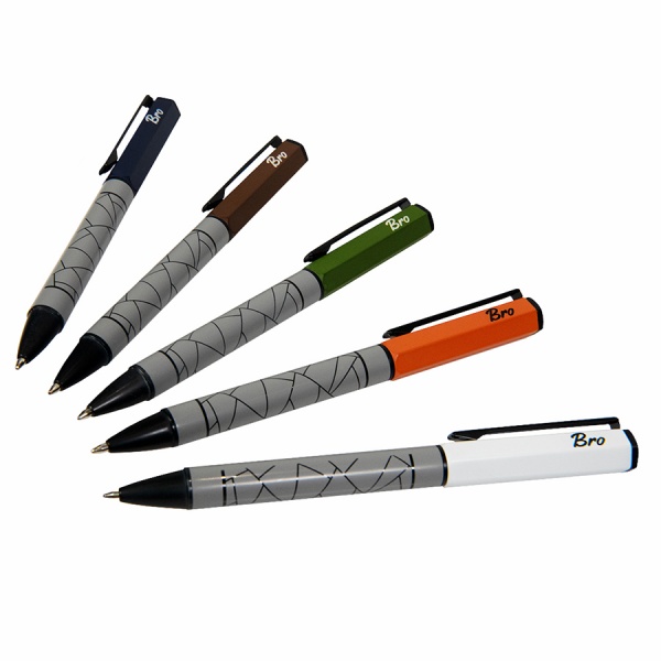 Ручка шариковая BRO, ААА Групп, Ручки металлические, a242-9586