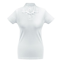 Рубашка поло женская ID.001 белая, цена: 990 руб.