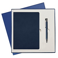 Подарочный набор Portobello/Sky синий (Ежедневник недат А5, Ручка) беж. ложемент, цена: 1354 руб.