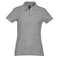 Рубашка поло женская Passion 170, серый меланж, цена: 1072 руб.