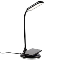 Лампа с беспроводной зарядкой Bright Helper, черная, цена: 1990 руб.