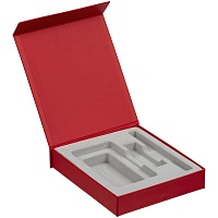 Коробка Latern для аккумулятора 5000 мАч, флешки и ручки, красная, цена: 609 руб.