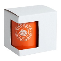 Коробка для кружки с окошком, белая, цена: 37.20 руб.