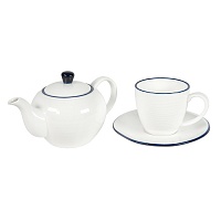 Набор SEAWAVE: чайная пара и чайник в подарочной упаковке, цена: 1450 руб.
