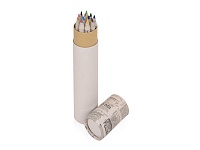 Набор цветных карандашей из газетной бумаги в тубе News, цена: 174.09 руб.