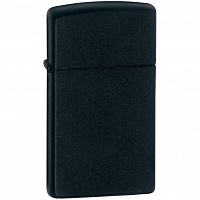 Зажигалка Zippo Slim Matt, матовая черная, цена: 2720 руб.