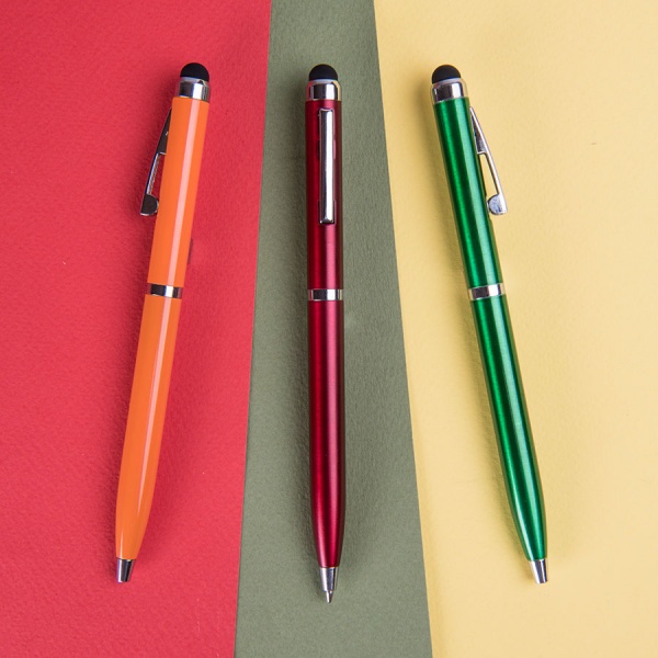 Ручка шариковая со стилусом CLICKER TOUCH, ААА Групп, Ручки металлические, a522-7854
