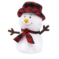 Мягкая игрушка Снеговик в шляпке, цена: 635.44 руб.