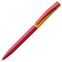 Ручка шариковая Pin Fashion, красно-желтый металлик, цена: 12 руб.