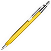 Ручка шариковая EPSILON, желтый/хром, металл, цена: 99 руб.