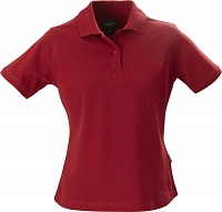 Рубашка поло стретч женская Albatross, красная, цена: 1372 руб.