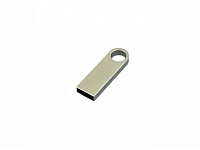 USB 2.0- флешка на 8 Гб с мини чипом, компактный дизайн с круглым отверстием, цена: 532.70 руб.