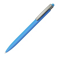 ELLE SOFT, ручка шариковая,  голубой, металл, синие чернила, цена: 102 руб.