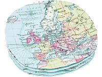 Набор тарелок Карта мира, цена: 4394 руб.