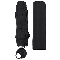 Зонт складной Floyd с кольцом, черный, цена: 1500 руб.