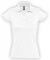 Рубашка поло женская Prescott Women 170, белая, цена: 1162 руб.