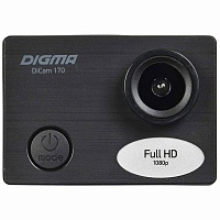 Экшн-камера Digma DiCam 170, черная, цена: 2390 руб.