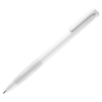 N13, ручка шариковая с грипом, пластик, белый, цена: 14 руб.